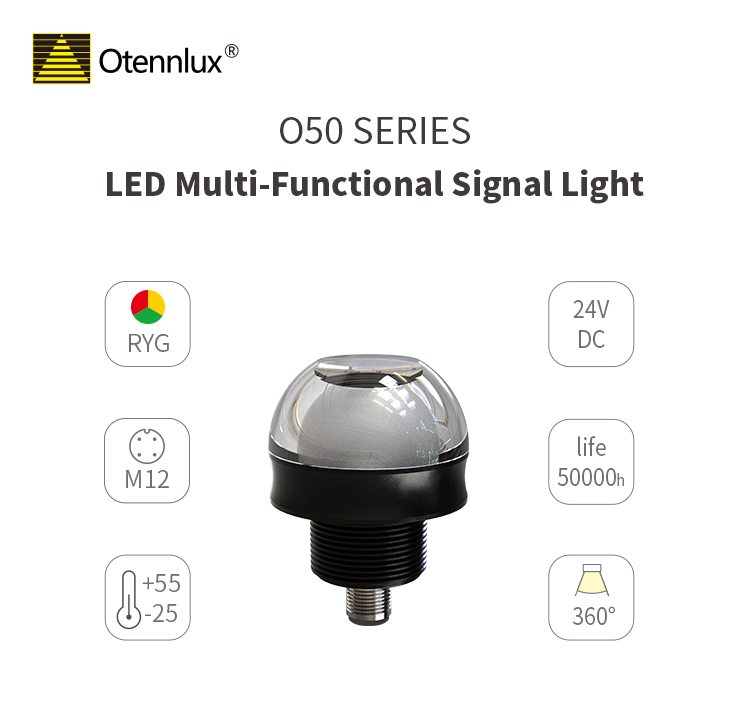 50mm led signal light 