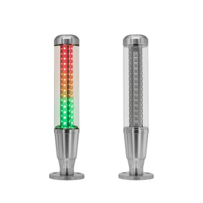 OMI1-301 24v base droite industrielle 3 couleurs LED pile de signal lumière de tour pour machine cnc